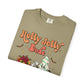 Holly Jolly Dude Retro Christmas Tshirt