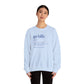 Go Bills Phonetic Spelling Fan Art Buffalo Bills Football Crewneck Sweatshirt
