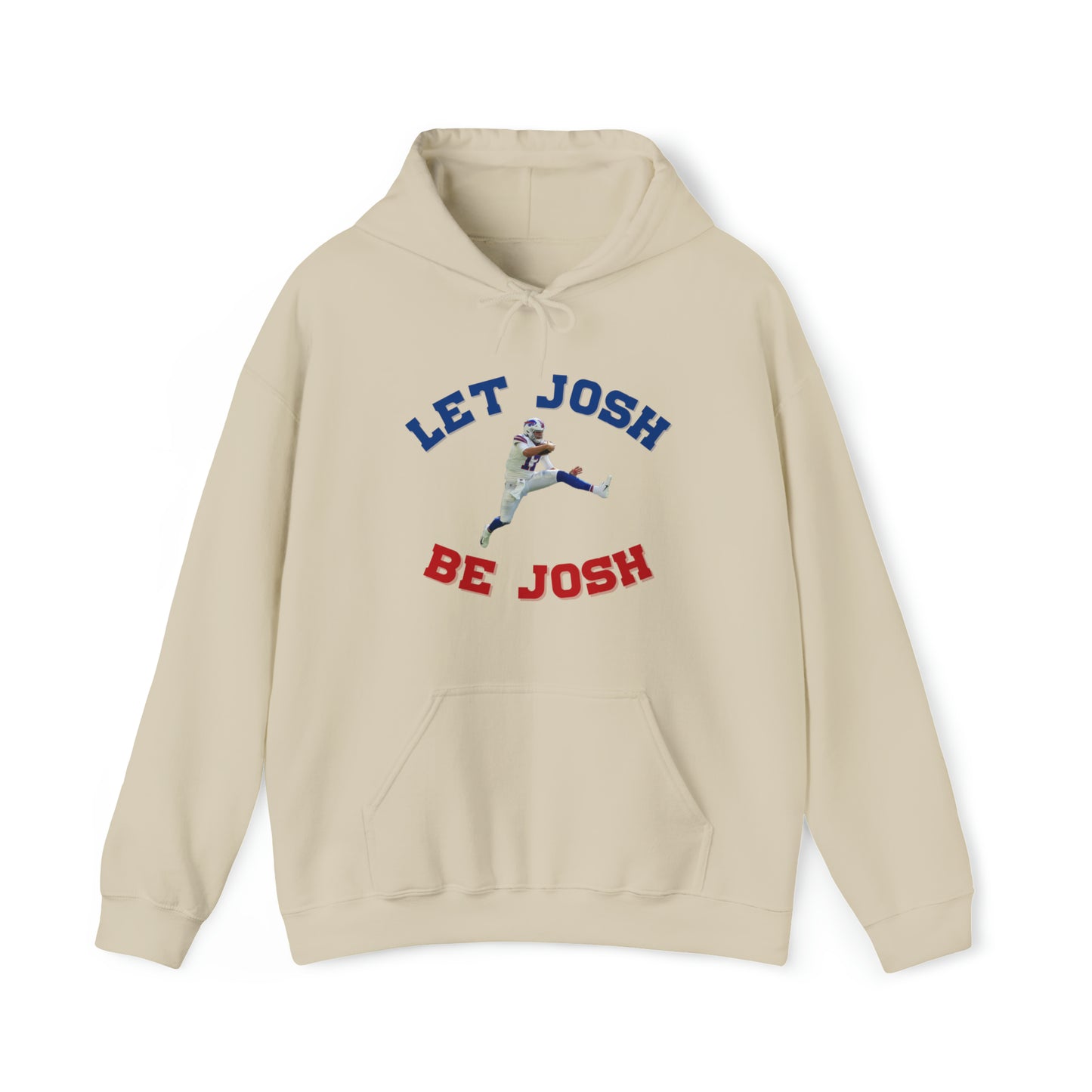 Let Josh Be Josh Hurdling Buffalo Bills Football Bills Mafia Josh Allen 17 Josh Freaking Allen Bills Mafia #17 Buffalo Bills Hooded Sweatshirt