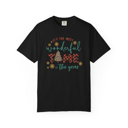 Its the Most Wonderful Time of the Year Christmas TeeShirt Xmas Tee