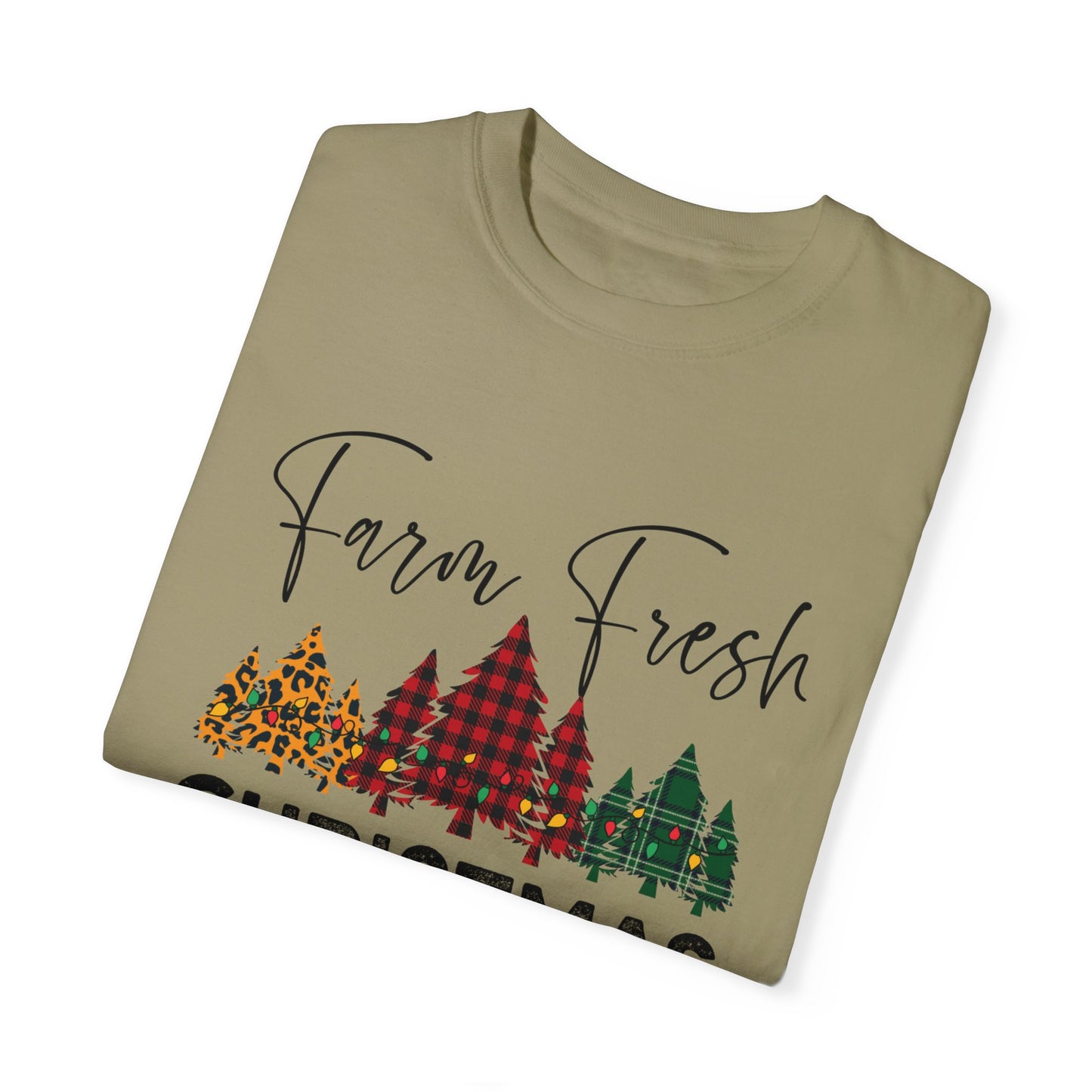 Farm Fresh Plaid Christmas Trees TeeShirt