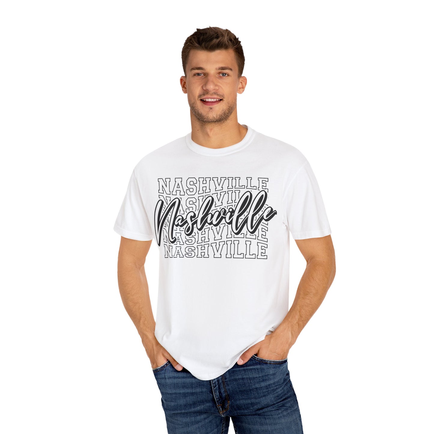 Nashville Retro Style Font Tshirt