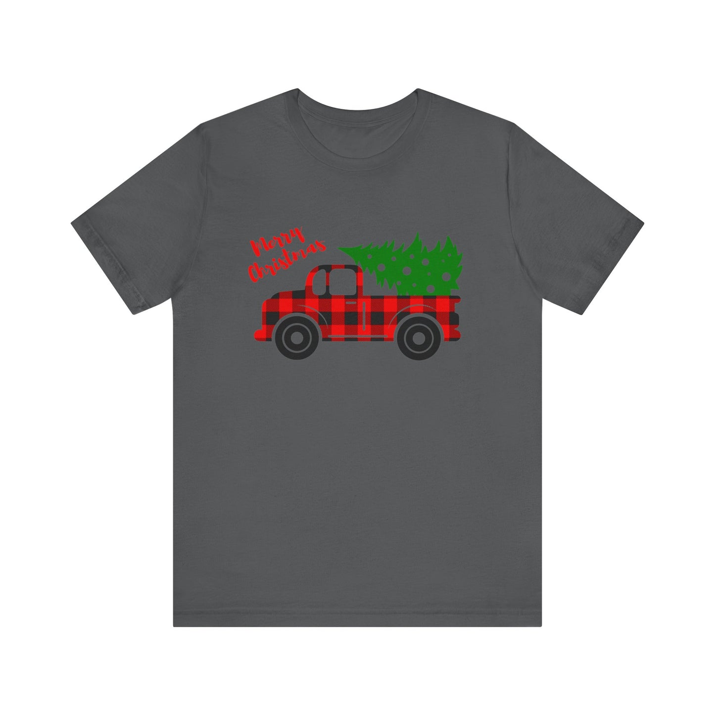 Merry Christmas Truck Retro Tshirt