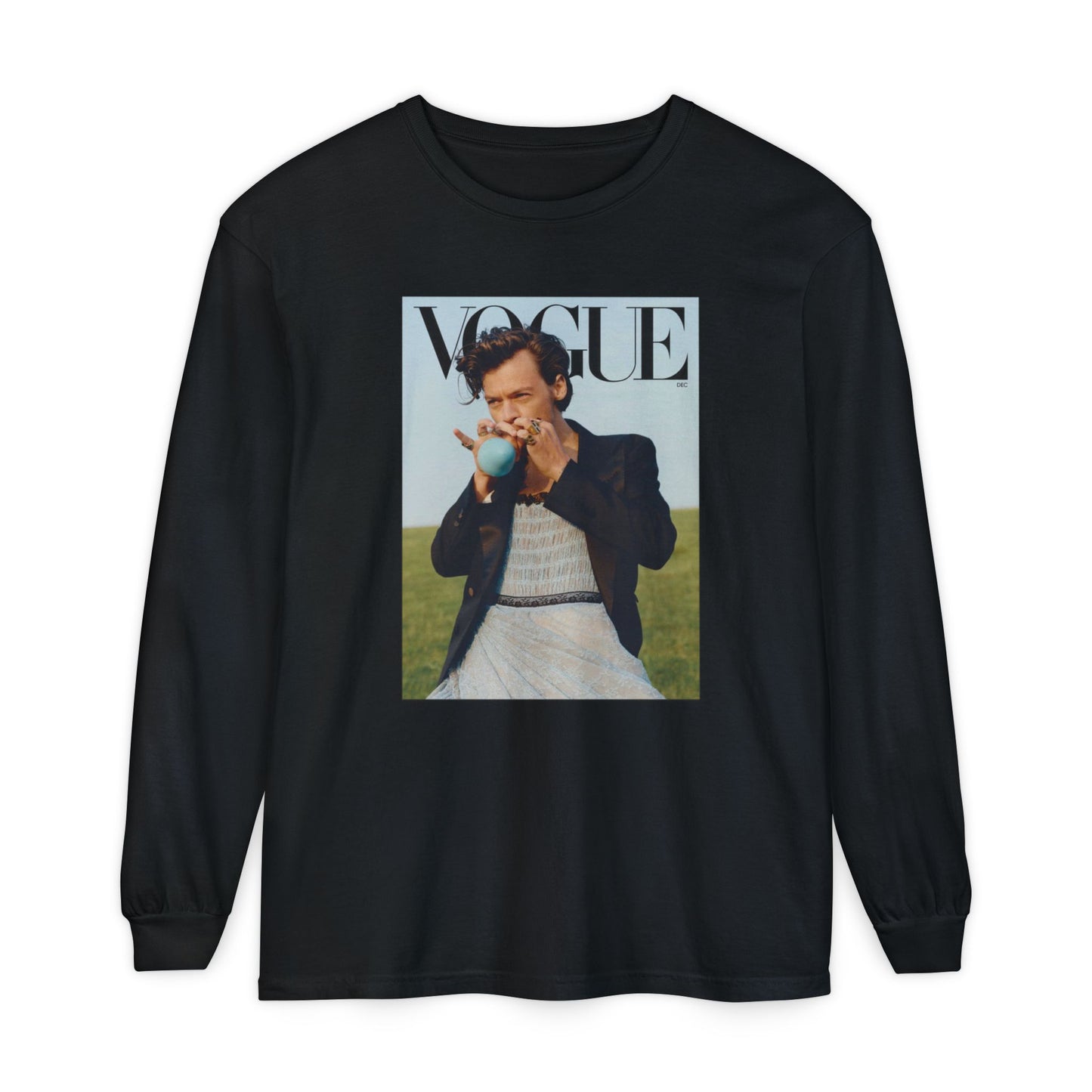 Harry Styles Long Sleeve T-Shirt – Rare Fan Merch, Ultra Soft, Must-Have for Stylers