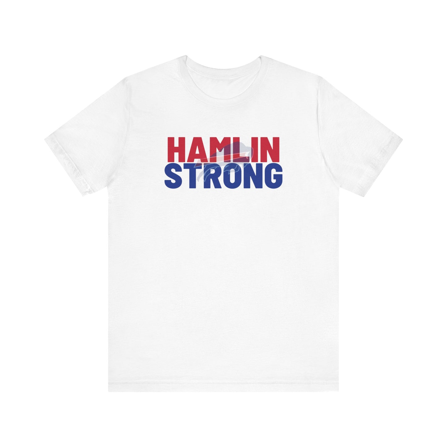 Hamlin Strong Damar Hamlin Buffalo Bills Logo #3 Unisex Jersey Short Sleeve Tee