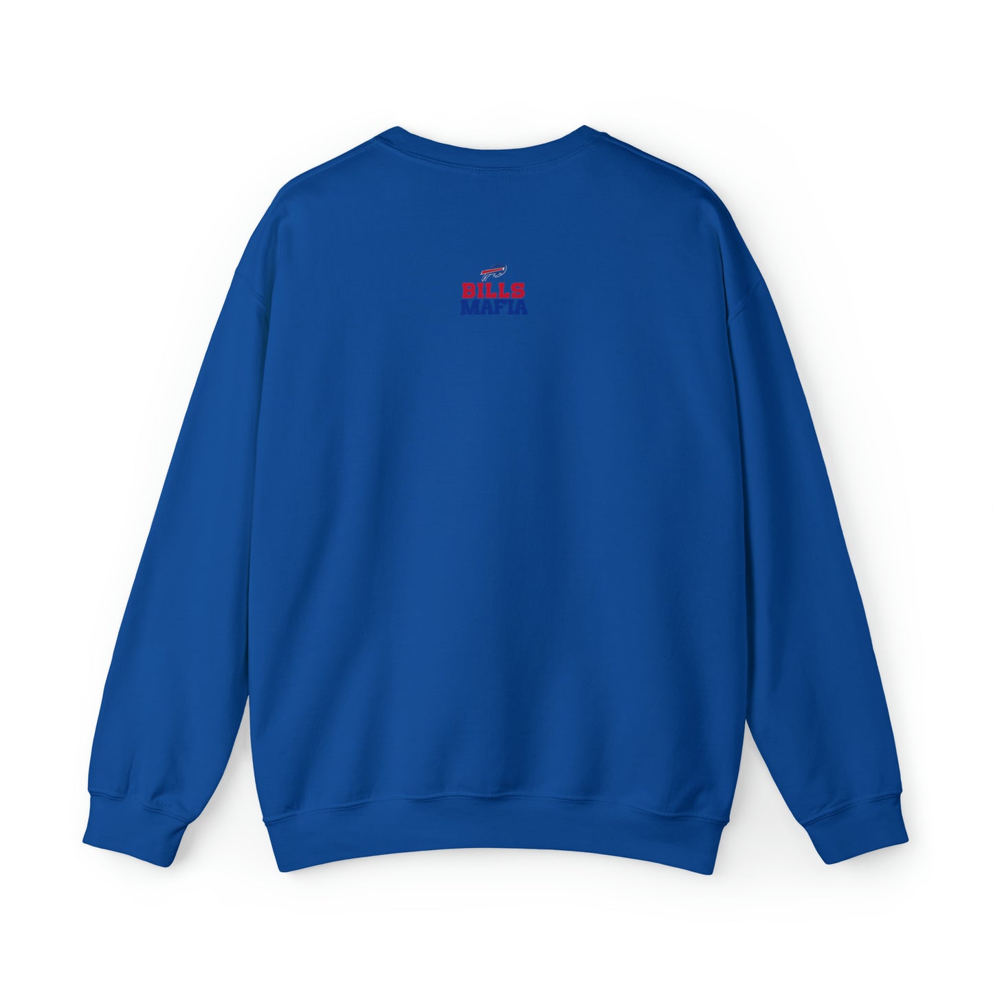 Let Josh Be Josh Hurdling Buffalo Bills Football Bills Mafia Josh Allen 17 Josh Freaking Allen Bills Mafia #17 Crewneck Sweatshirt