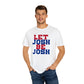 Let Josh Be Josh/Bills Mafia Logo Two Sided Tshirt Bills Mafia Cool Font Buffalo Bills Josh Allen 17 Football Tshirt