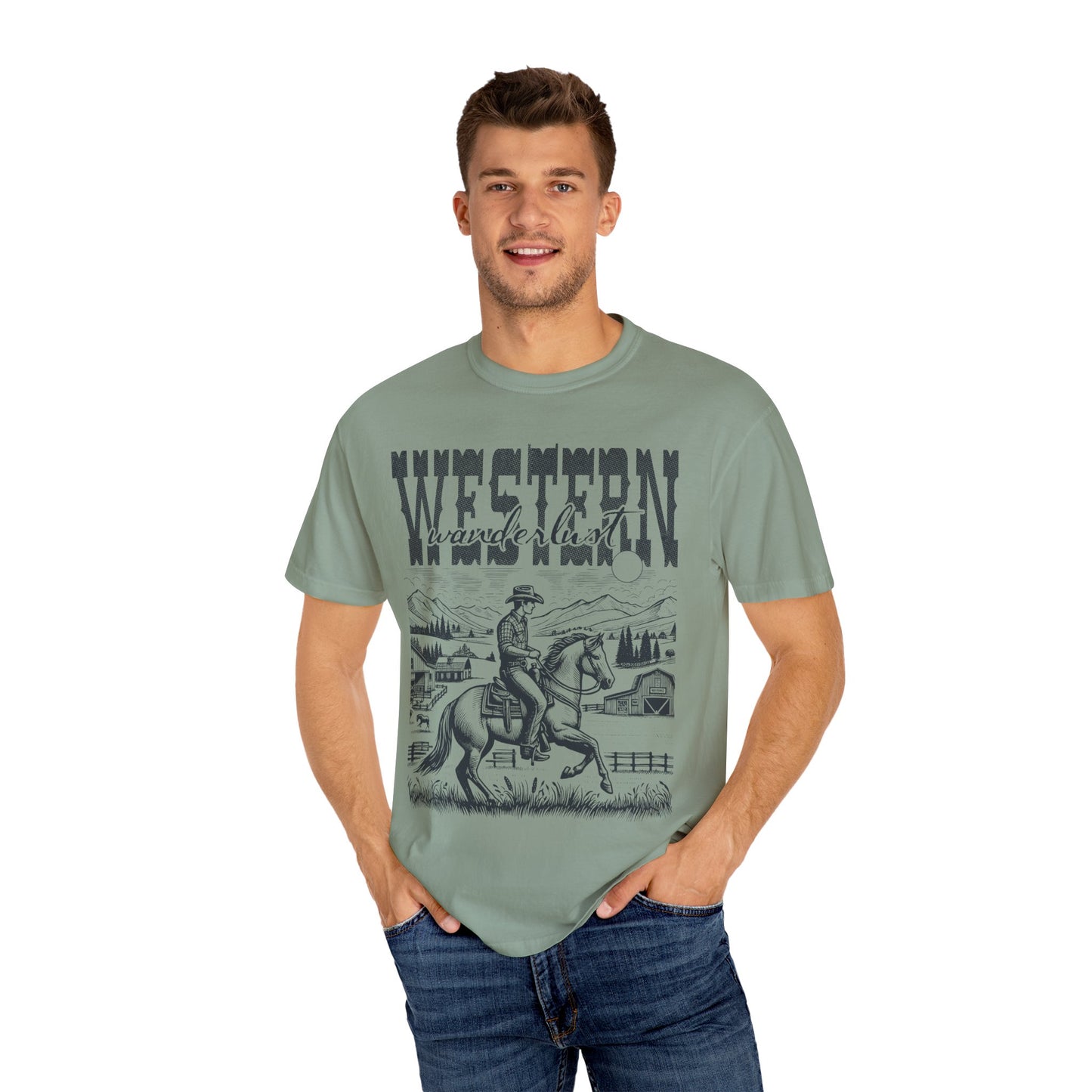 Tshirt Cowboys Cowboy Vintage Style Tshirt Western Cool