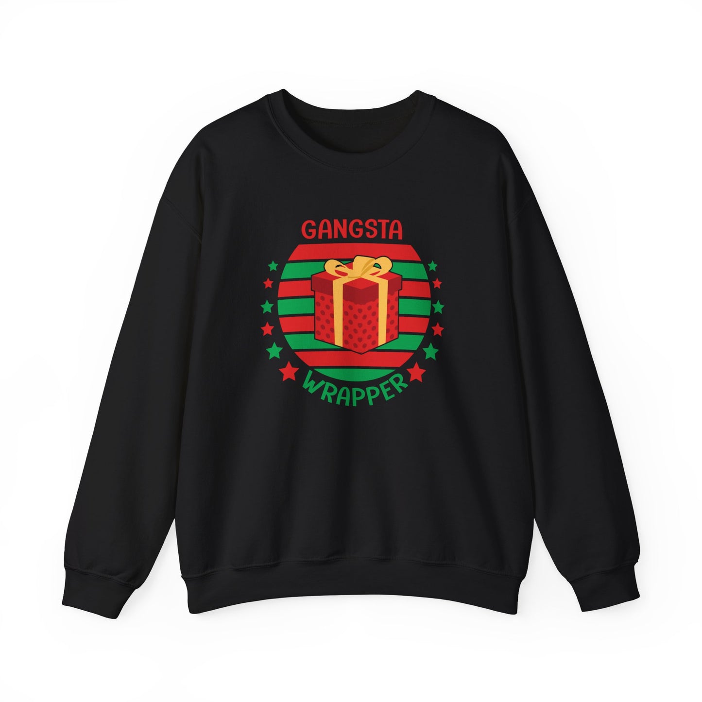 Gangsta Wrapper Cute Funny Christmas Sweatshirt