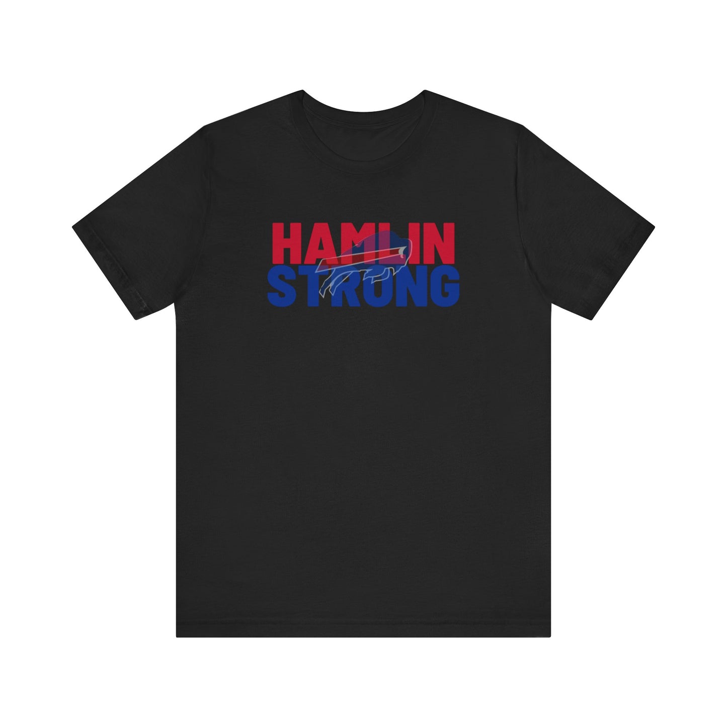 Hamlin Strong Damar Hamlin Buffalo Bills Logo #3 Unisex Jersey Short Sleeve Tee