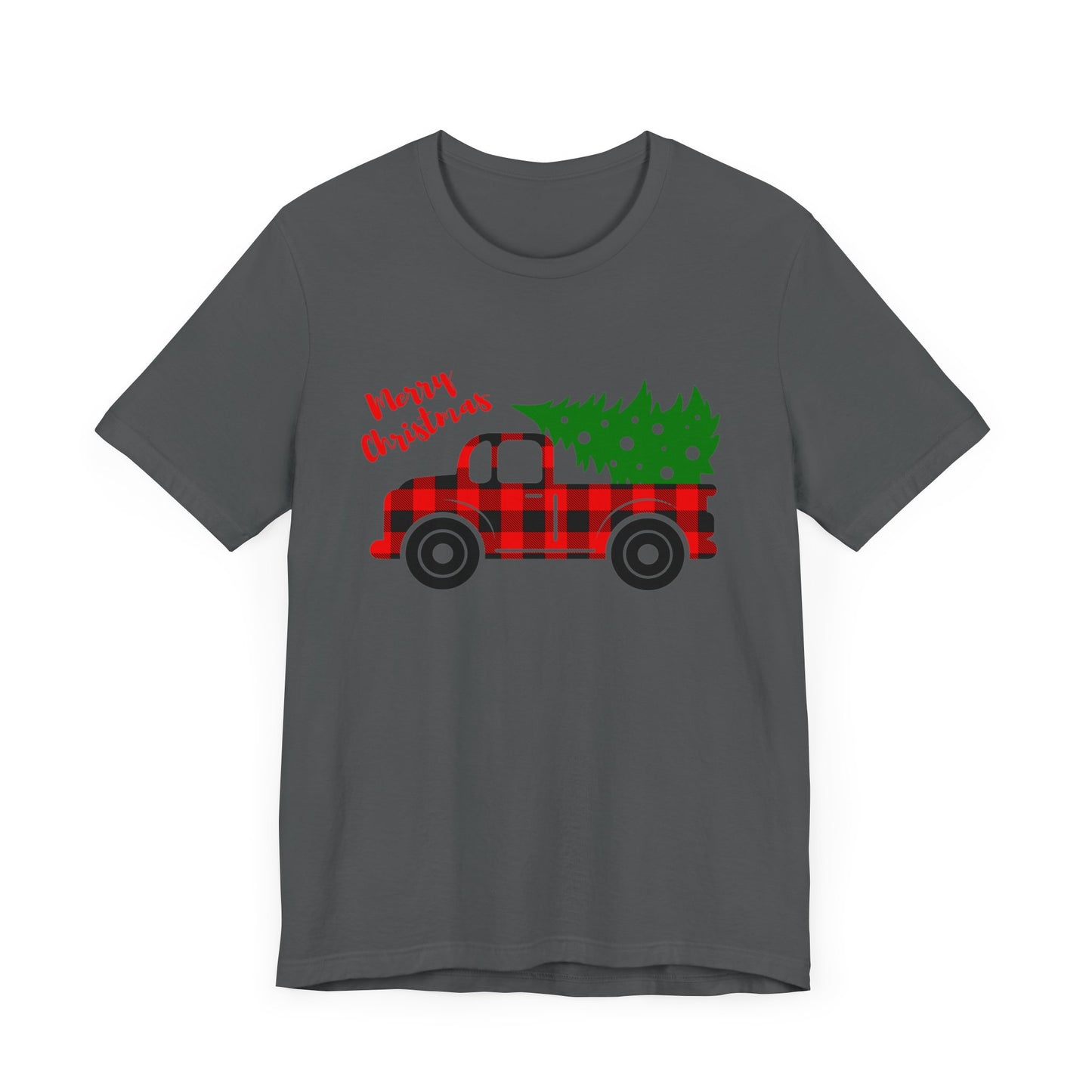 Merry Christmas Truck Retro Tshirt