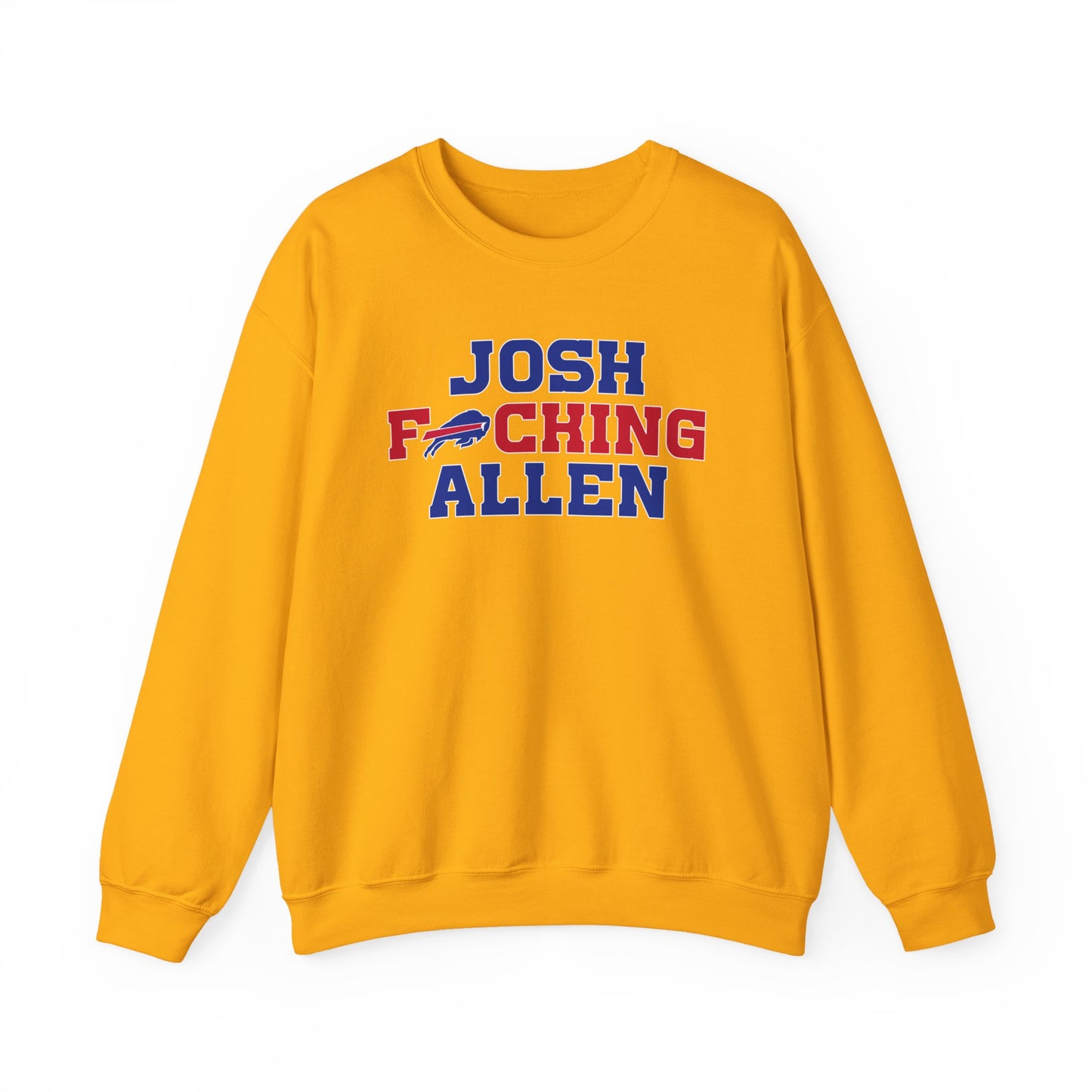 Josh Freaking Allen Bills Mafia #17 Buffalo Bills Football Crewneck Sweatshirt