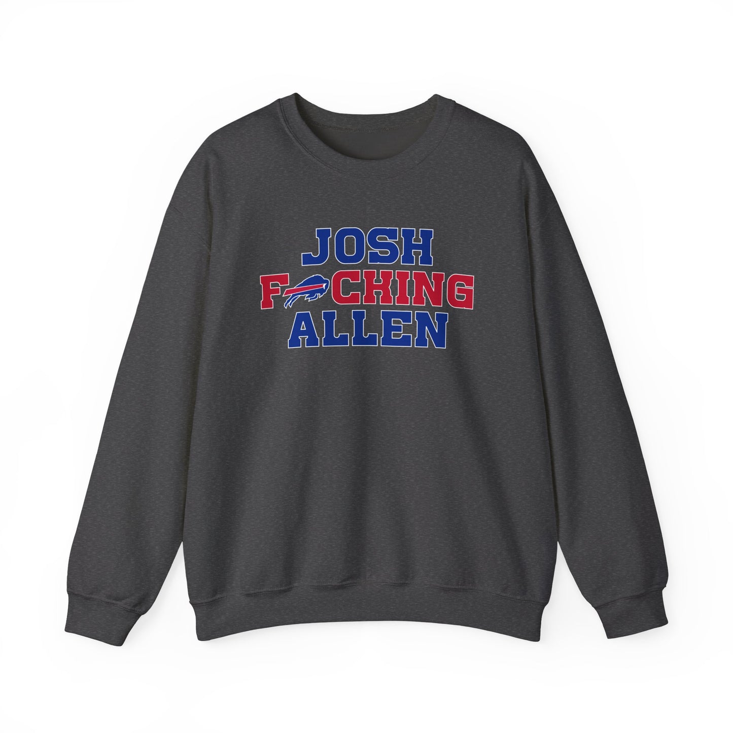 Josh Freaking Allen Bills Mafia #17 Buffalo Bills Football Crewneck Sweatshirt
