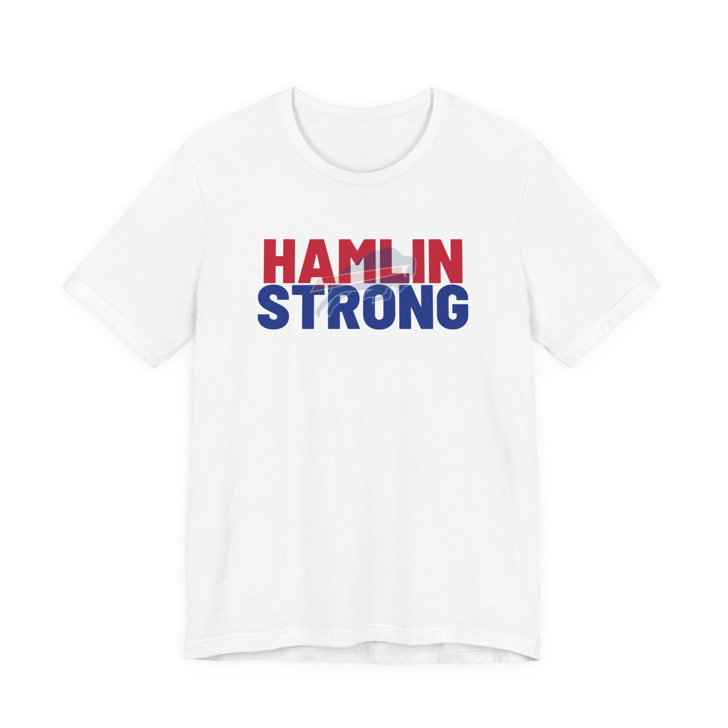 Hamlin Strong Damar Hamlin Buffalo Bills Logo #3 Unisex Jersey Short Sleeve Tee