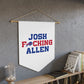 Josh Freaking Allen Buffalo Bills Logo Bills Mafia Fan Pennant