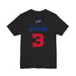 Be Like Three Hamlin Strong Solid #3 Red Buffalo Bills Tshirt