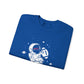 Cool Buffalo Bills Spaceman Astronaut Crewneck Sweatshirt