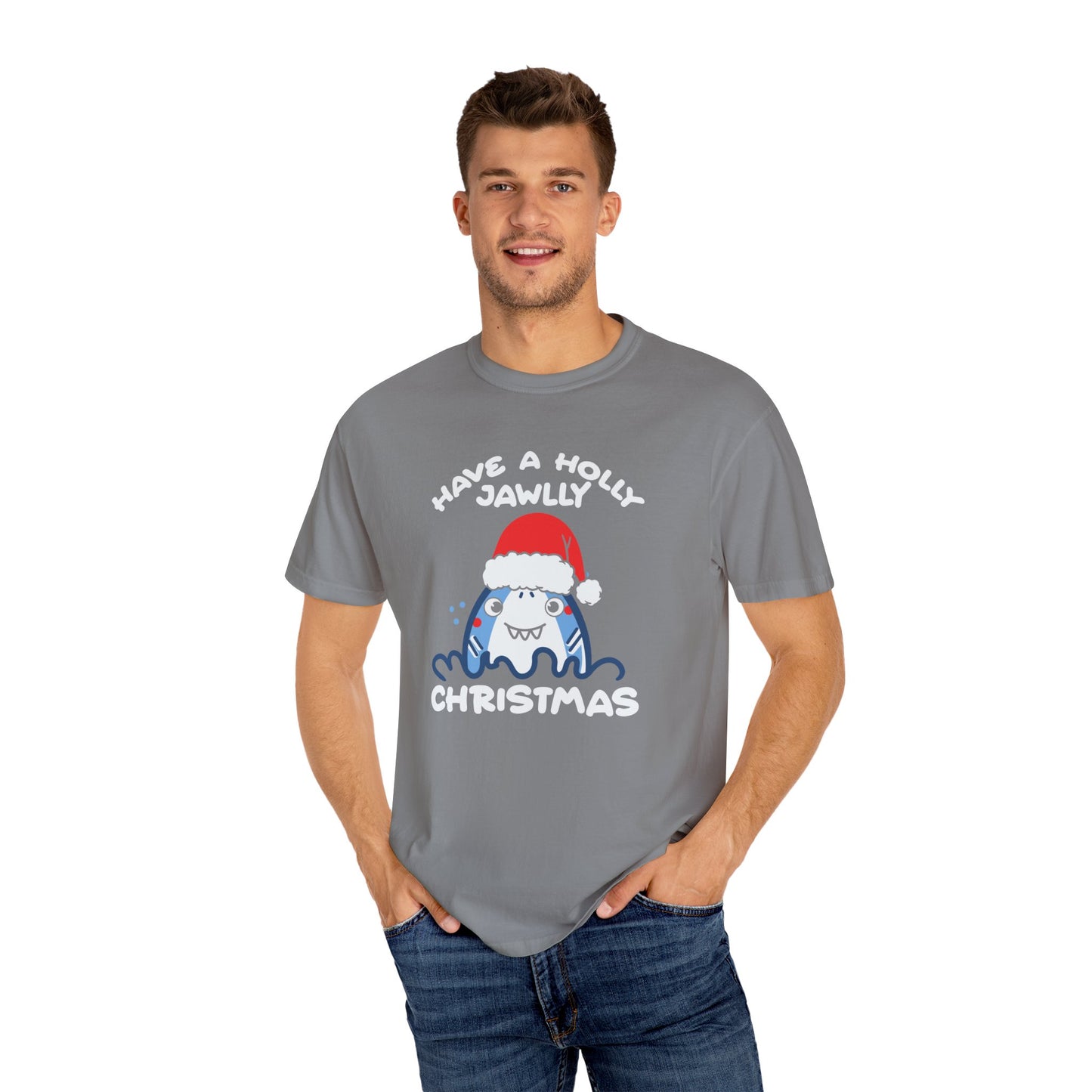 Have a Holly Jawly Christmas Shark Tshirt