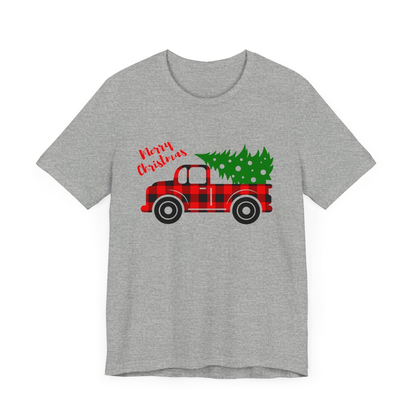 Merry Christmas Truck Retro Tshirt