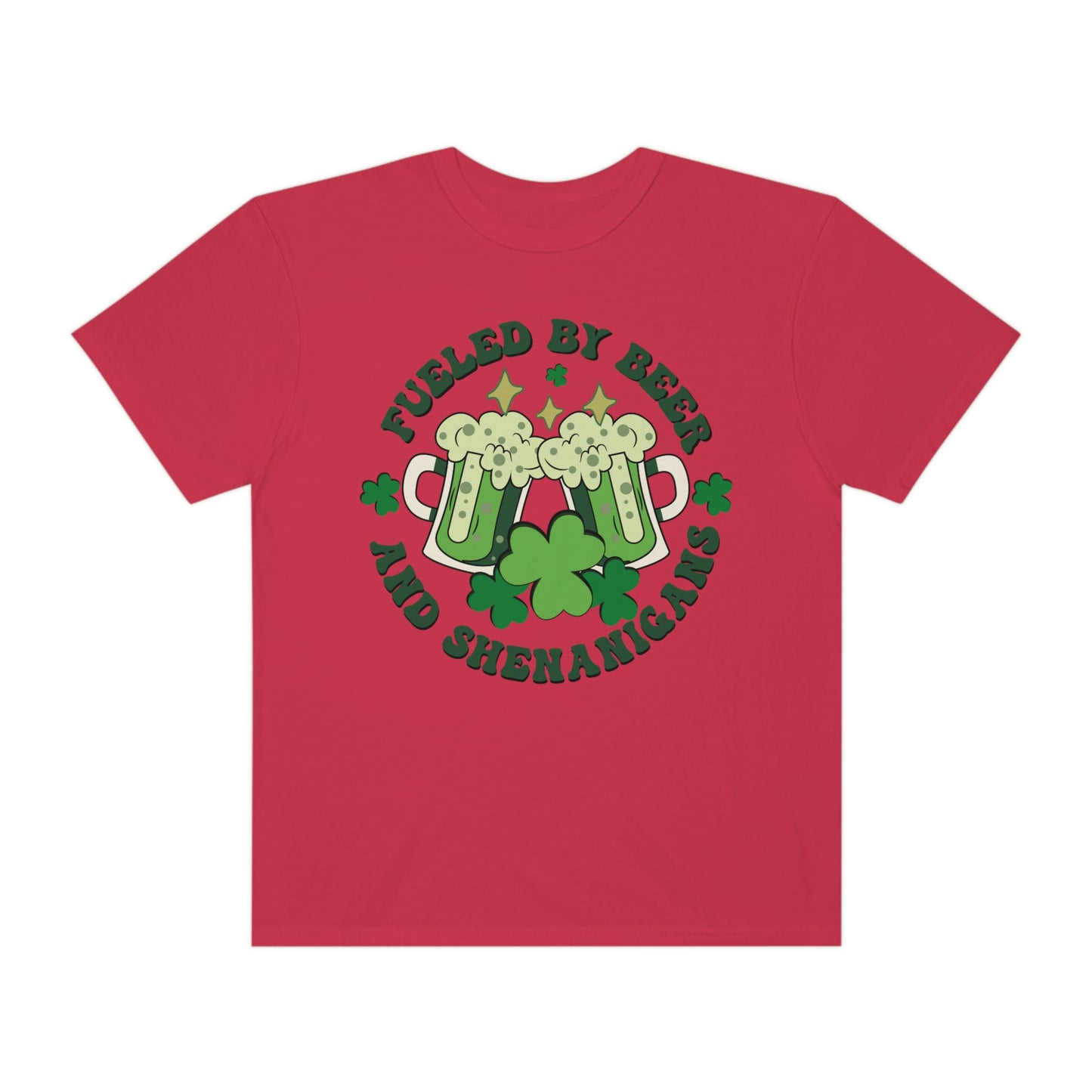 Fueled By Beer & Shenanigans St. Patrick's Day Tshirt
