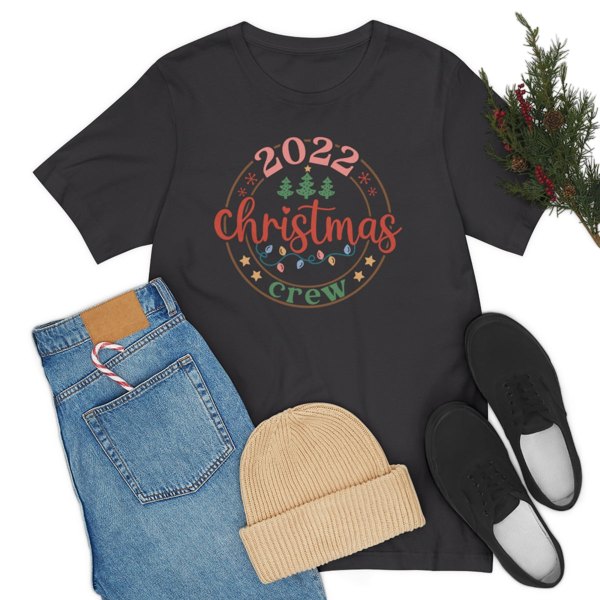 2022 Christmas Crew Family Christmas Tshirt