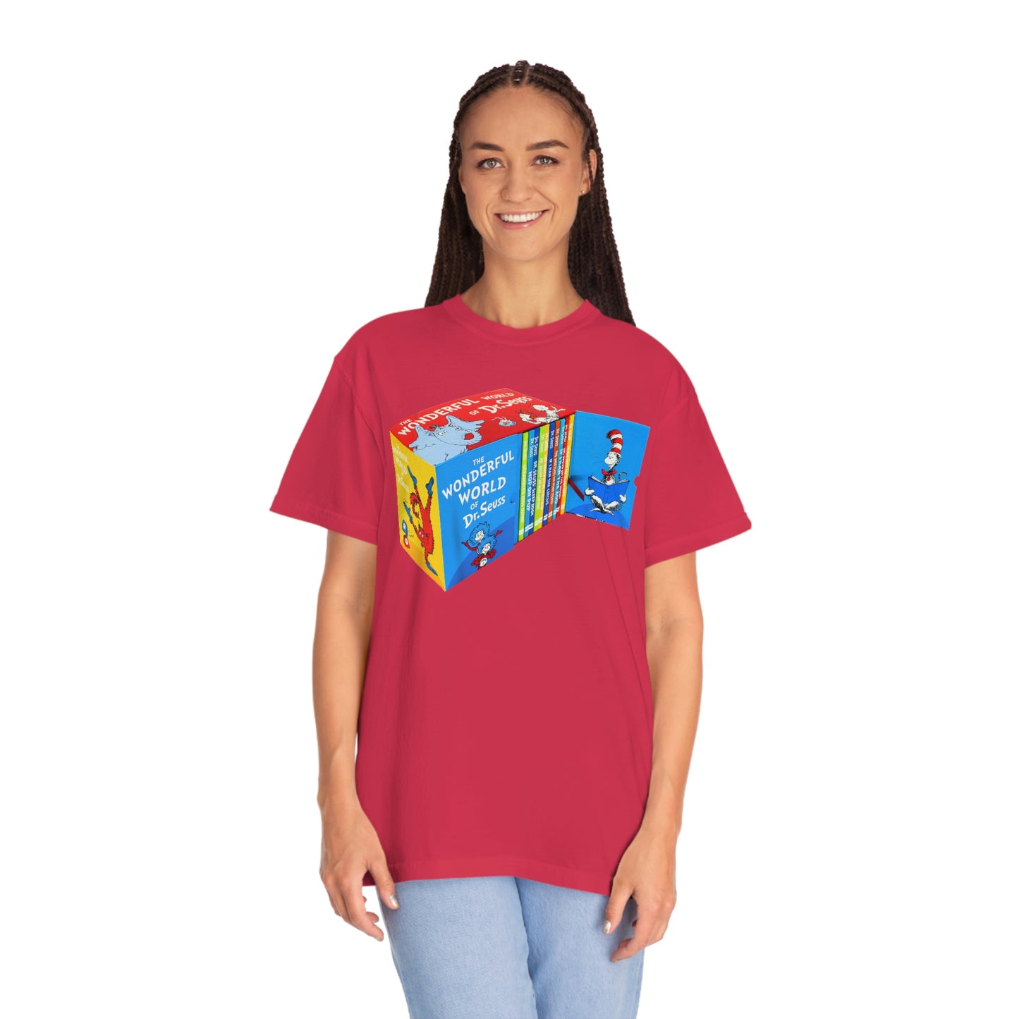 Wonderful World of Dr. Seus Books Themed Fan Art Tshirt