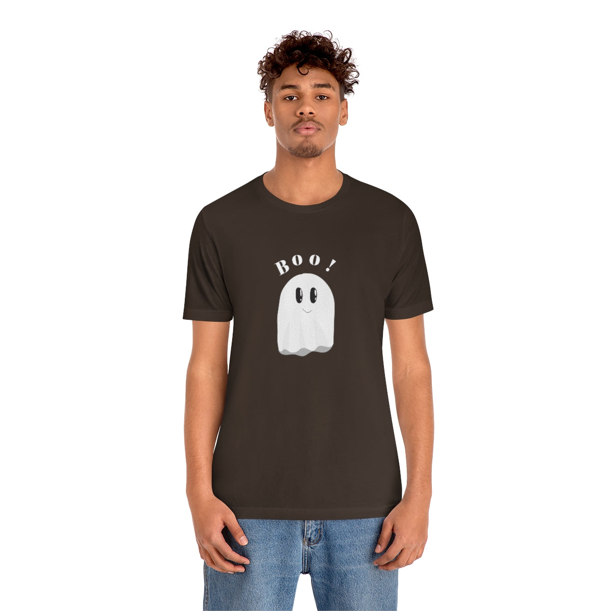 Cool Boo Ghost Design Unisex Jersey Short Sleeve Tee