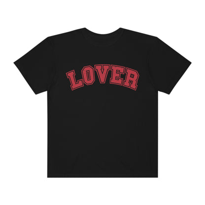 Retro Cool Varsity Lettering Lover Premium Valentines Day Tshirt