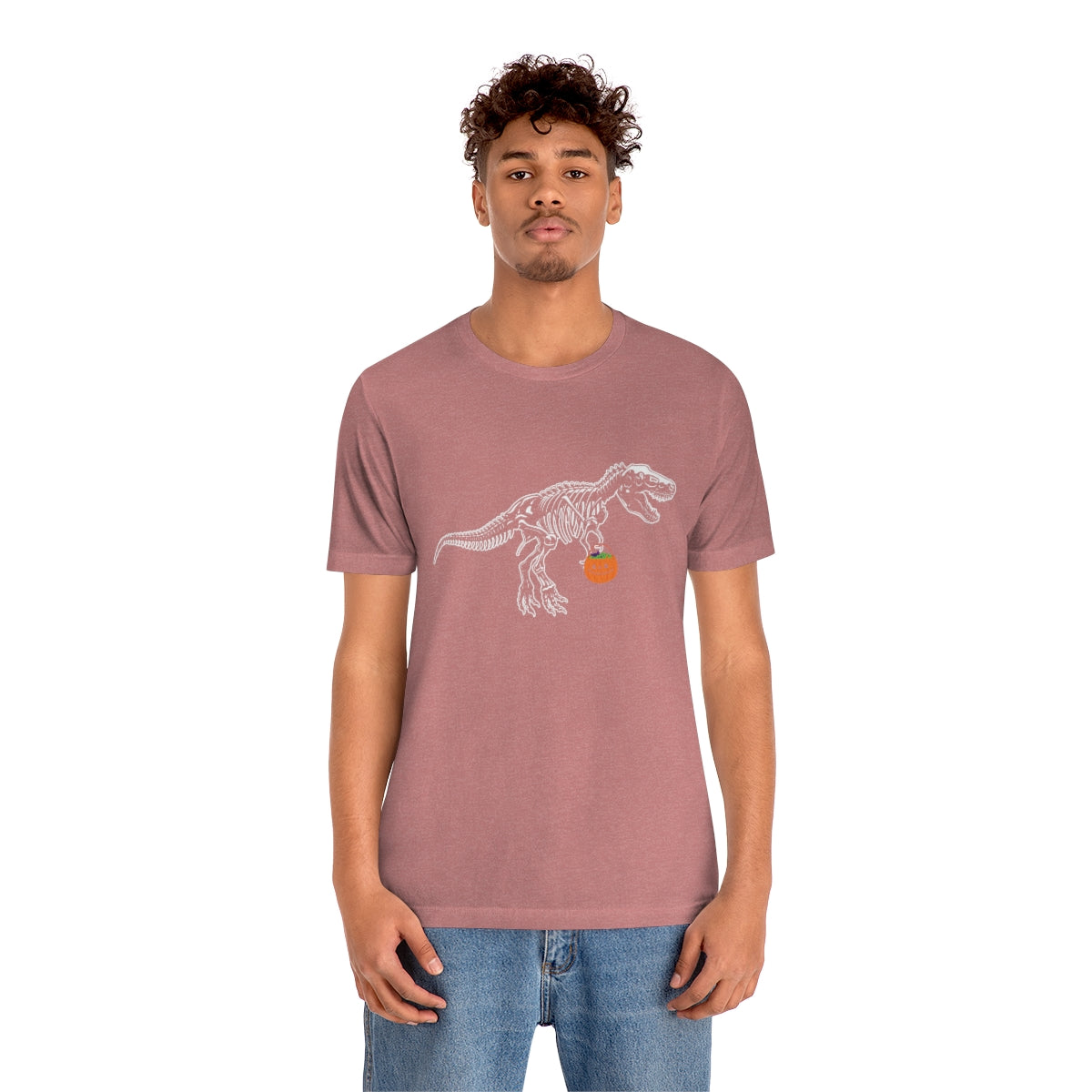 T-Rex and Pumpkin Halloween Trick or Treat T-Shirt