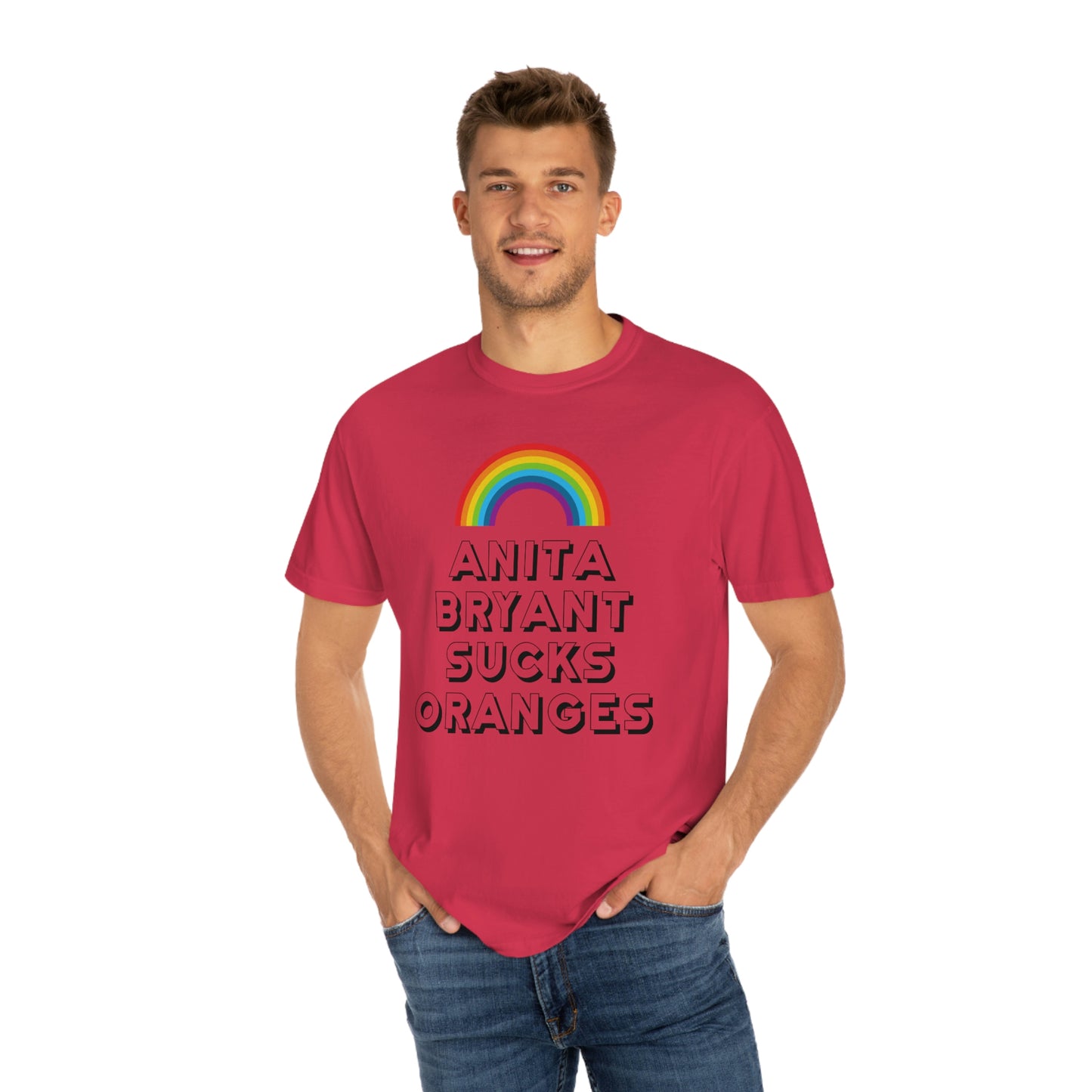 Anita Bryant Sucks Oranges Rainbow Gay Pride Gay Rights Tshirt