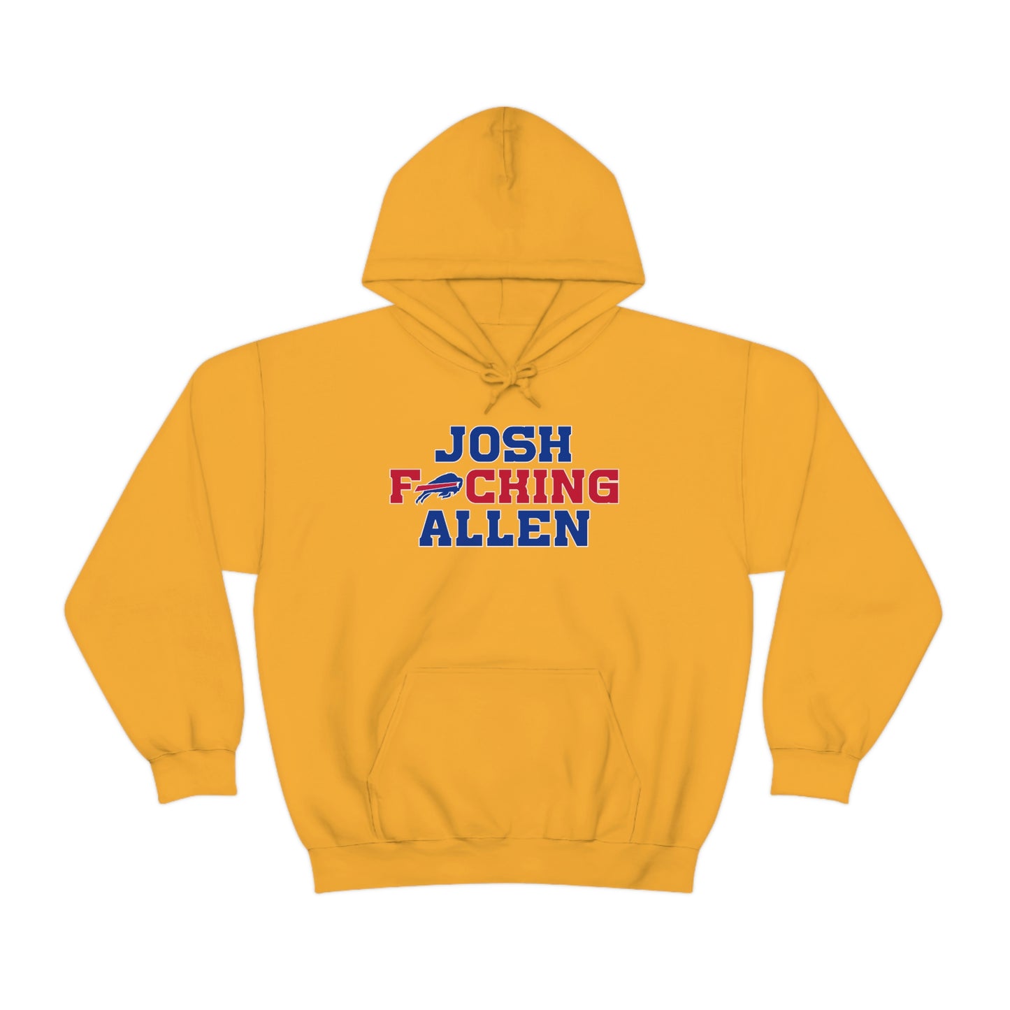 Josh Freaking Allen Bills Mafia #17 Buffalo Bills Football Hooded Sweatshirt