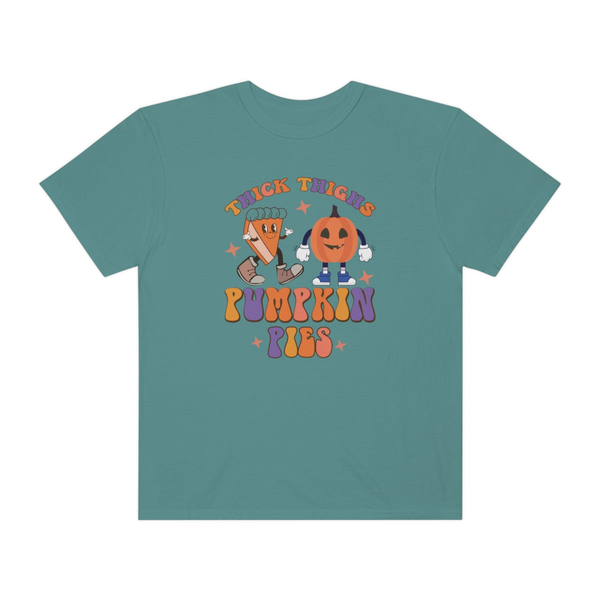 Thick Thighs Pumpkin Pies Thanksgiving TeeShirt