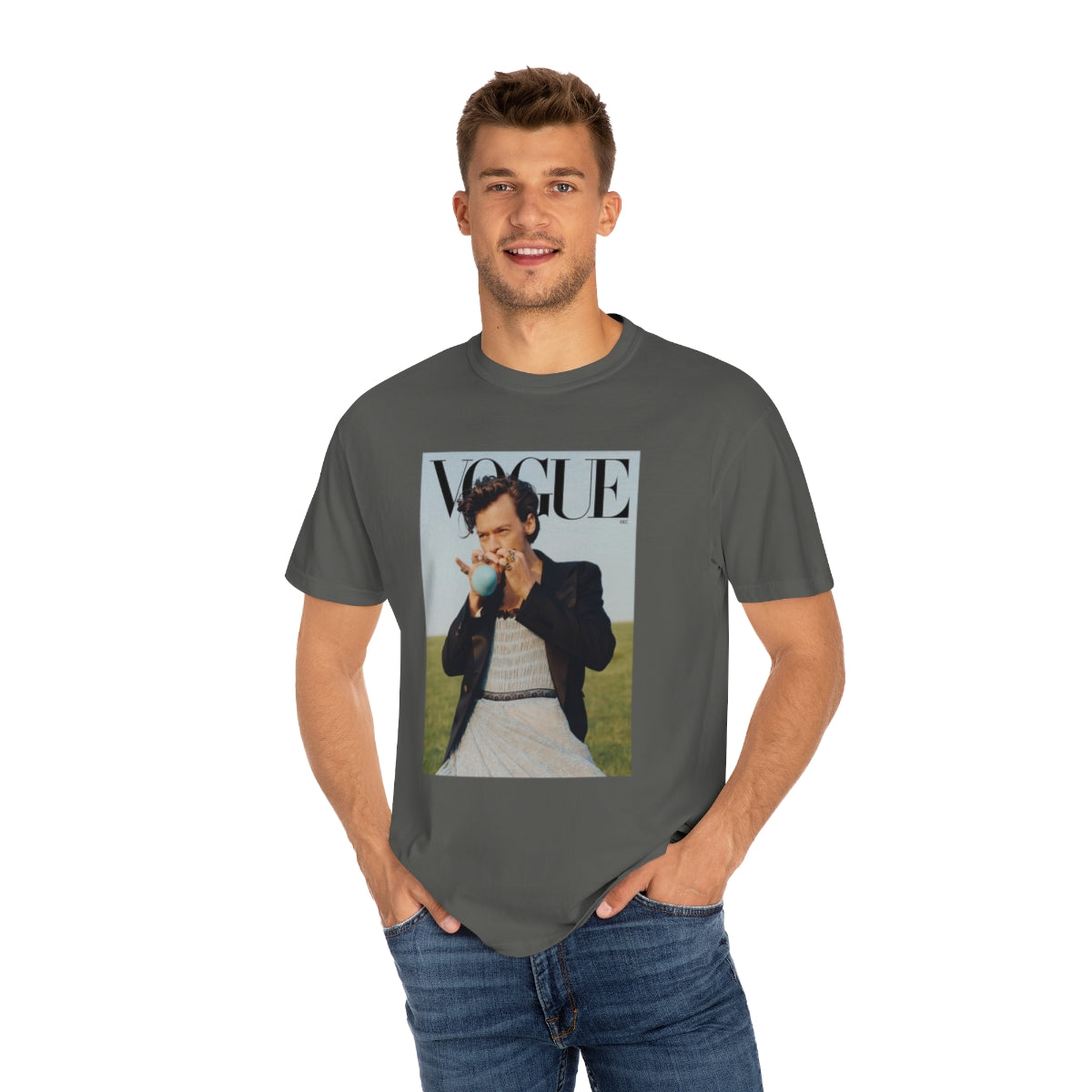 Harry Styles Theme Vogue Cover Music TShirt