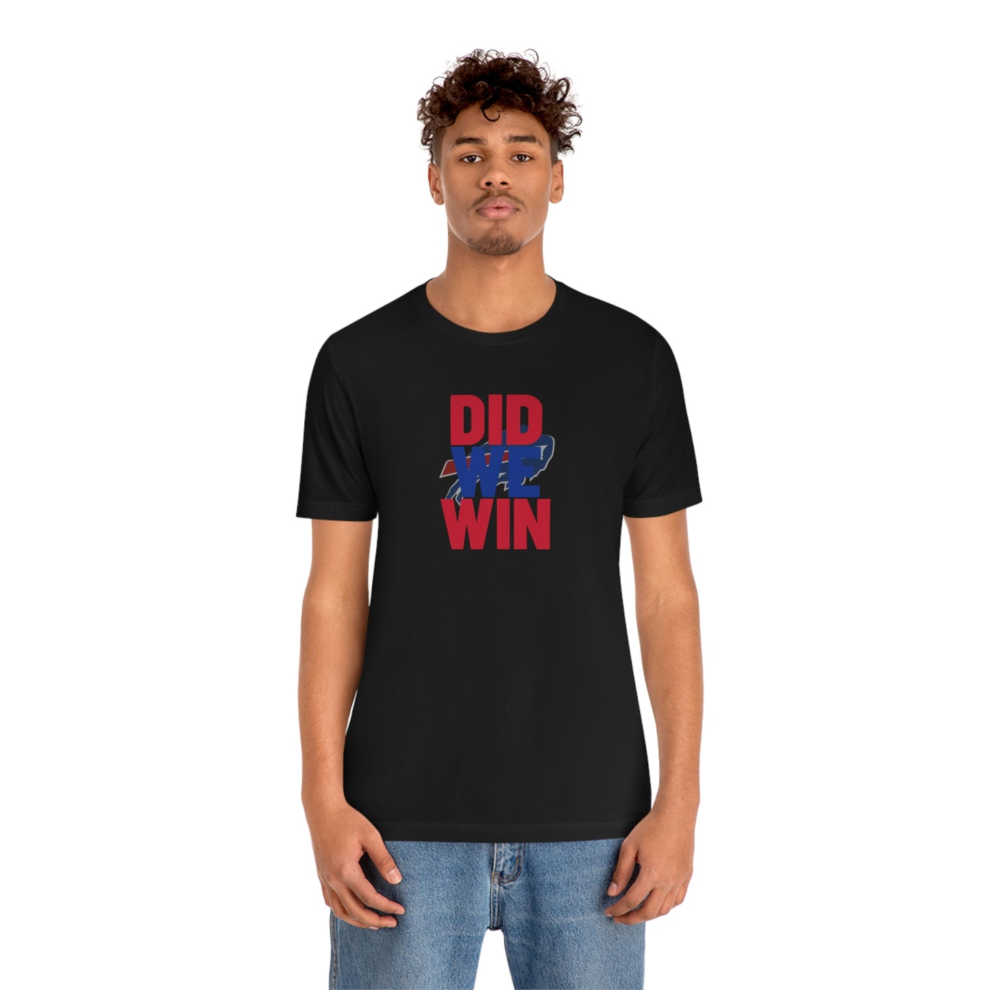 Did We Win Hamlin Strong Damar Hamlin Buffalo Bills Logo #3 Damar Hamlin Supporter Unisex Jersey Short Sleeve Tee