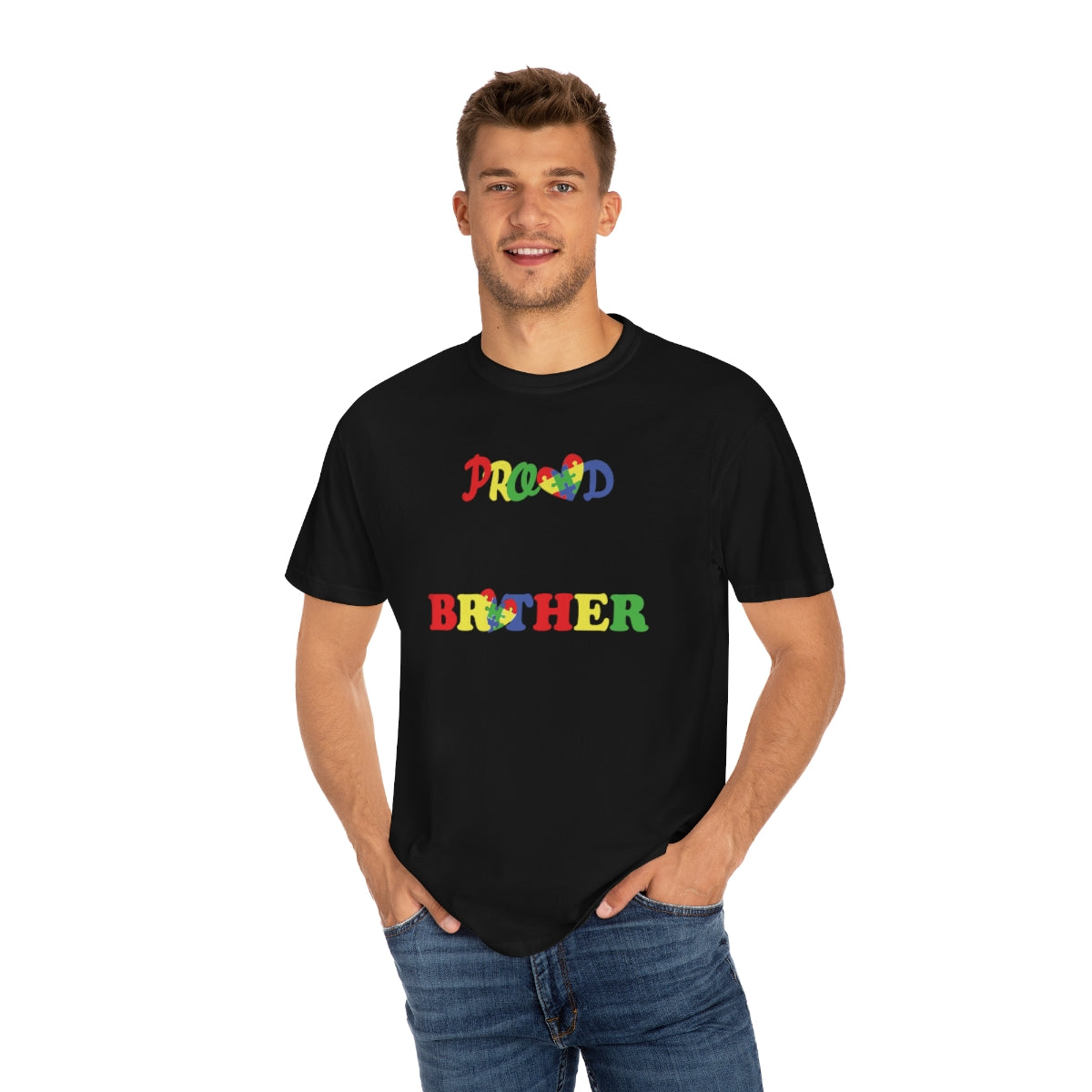 Proud Autism Brother Autism Awareness Tshirt