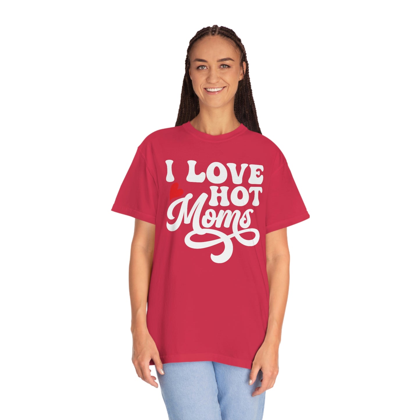 Retro I Love Hot Moms Tshirt