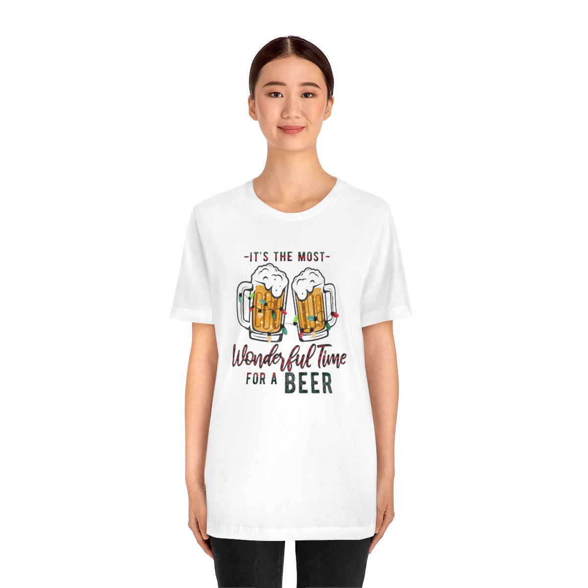 It's the Most Wonderful Time for a Beer Christmas Tshirt