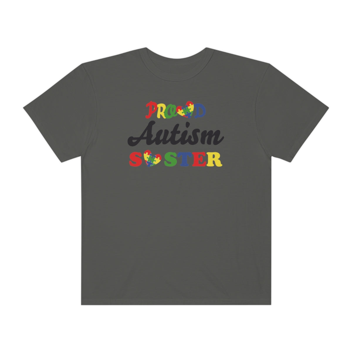 Proud Autism Sister Autism Awareness Tshirt