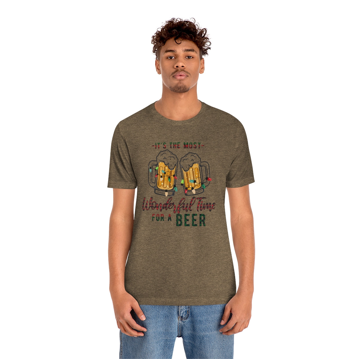 It's the Most Wonderful Time for a Beer Christmas Tshirt