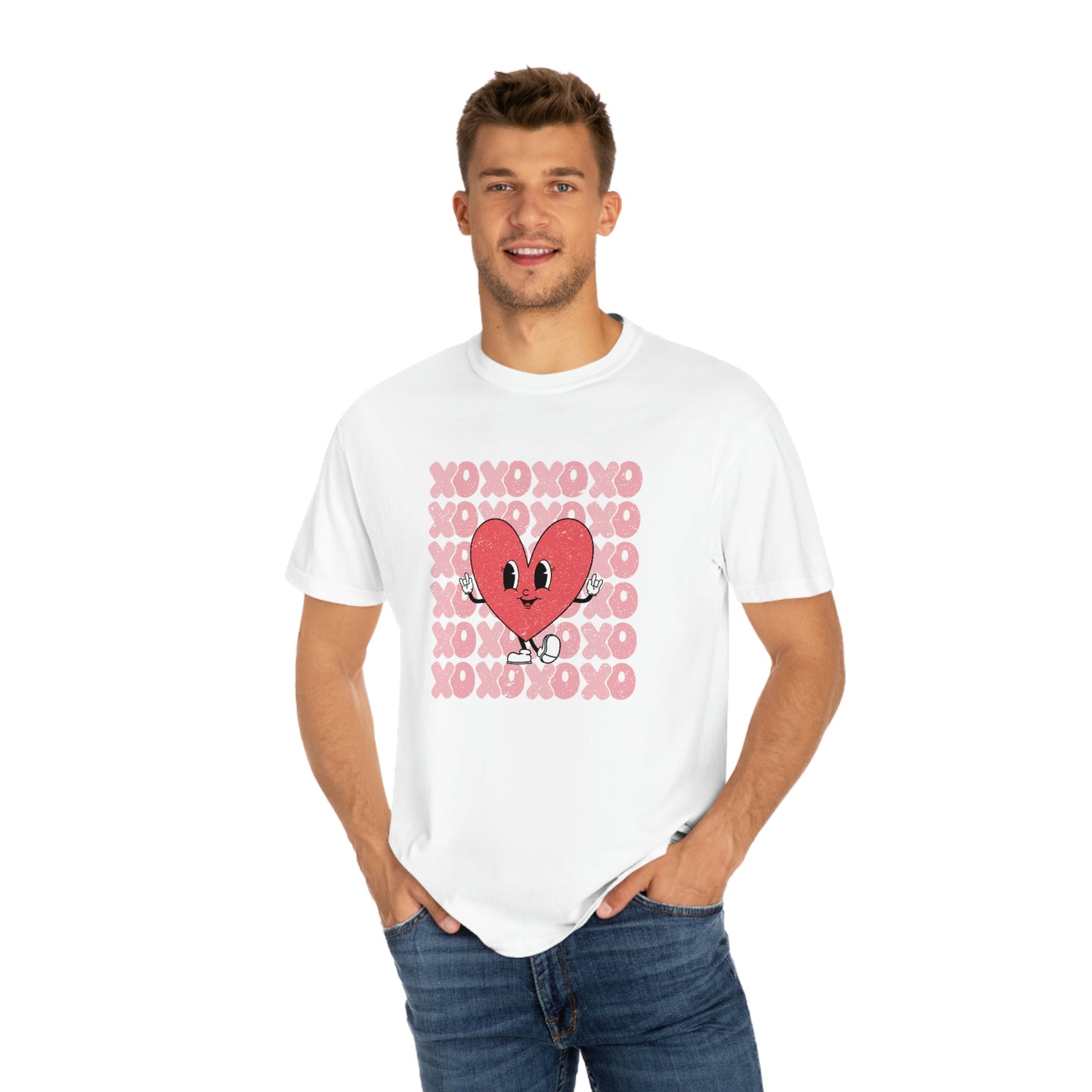 XOXO Happy Heart Lover Premium Valentines Day Tshirt