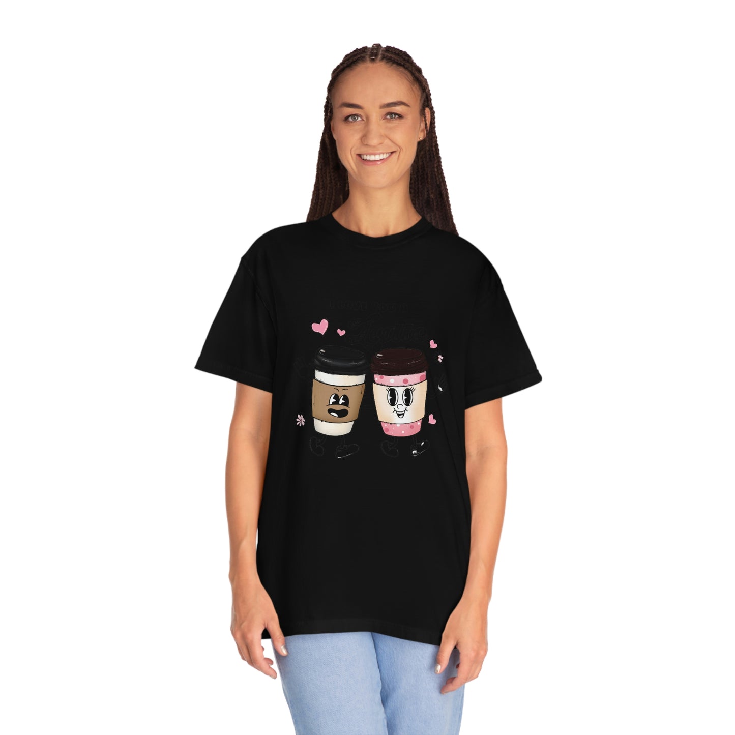 I Love You a Latte Premium Valentines Day Tshirt