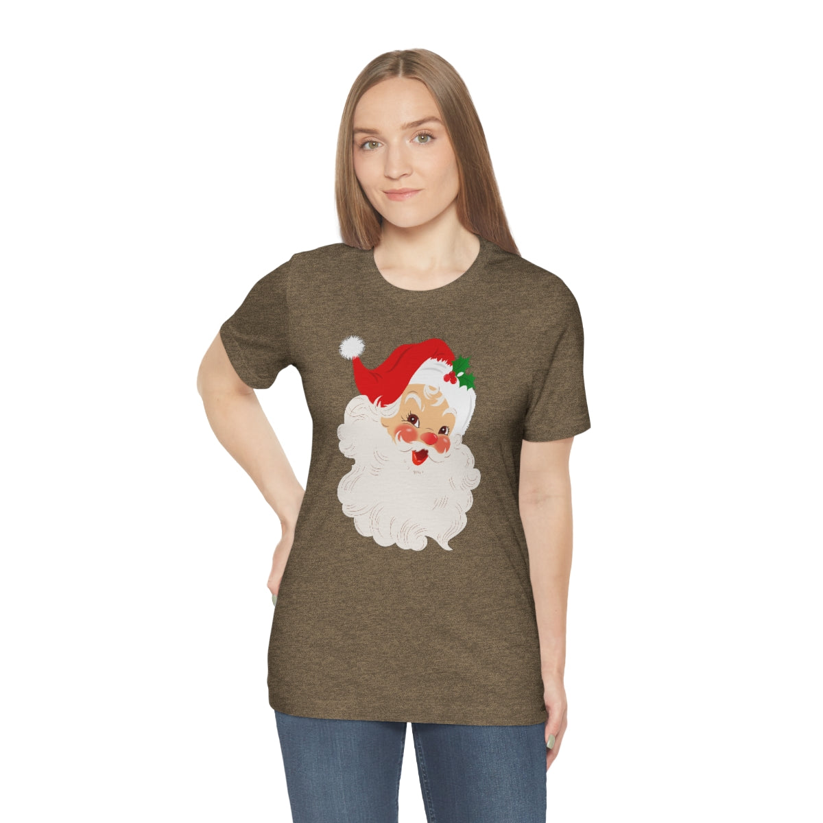 Vintage Santa Claus Saint Nick Retro Christmas Tshirt