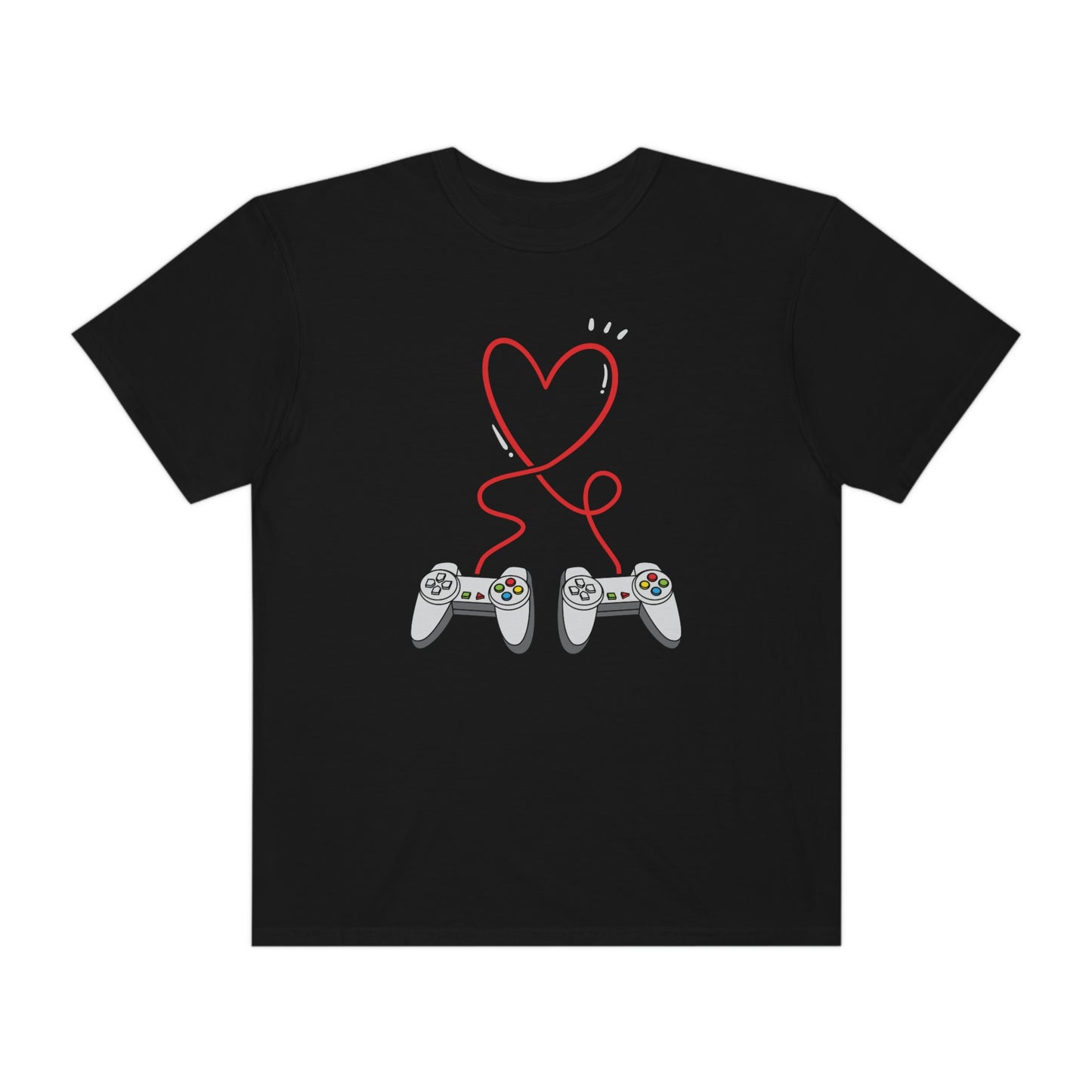 Love Controller Gaming Gamer Love Valentines Day Tshirt