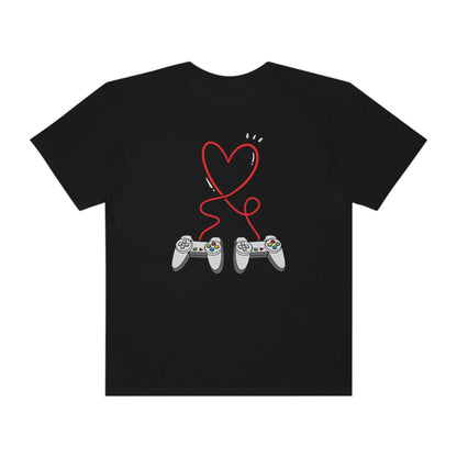 Love Controller Gaming Gamer Love Valentines Day Tshirt