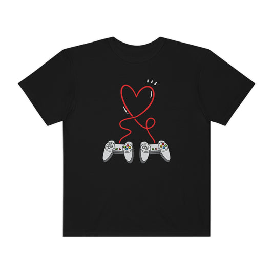 Love Controller Gaming Gamer Love Valentines Day Tshirt