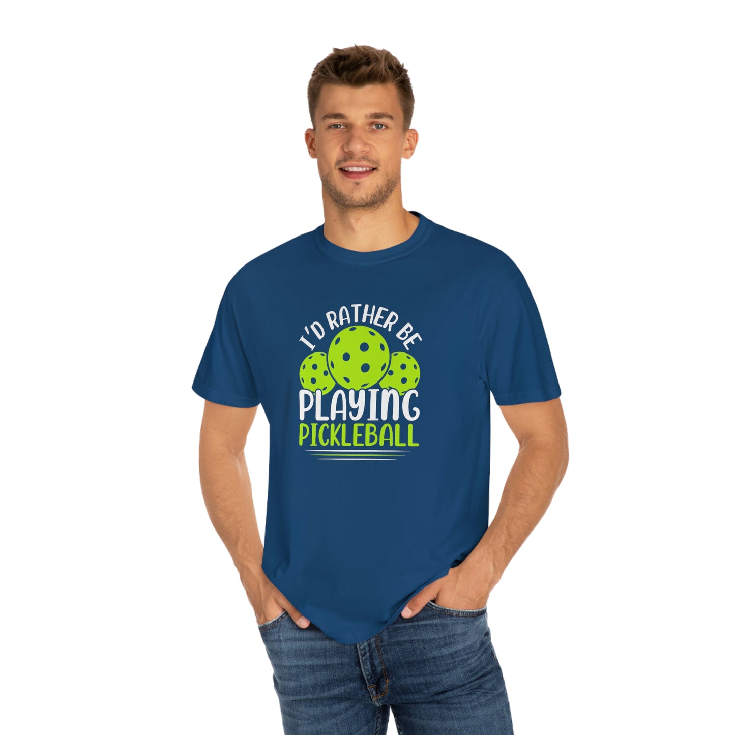 I'd Rather be Playing Pickleball Tshirt