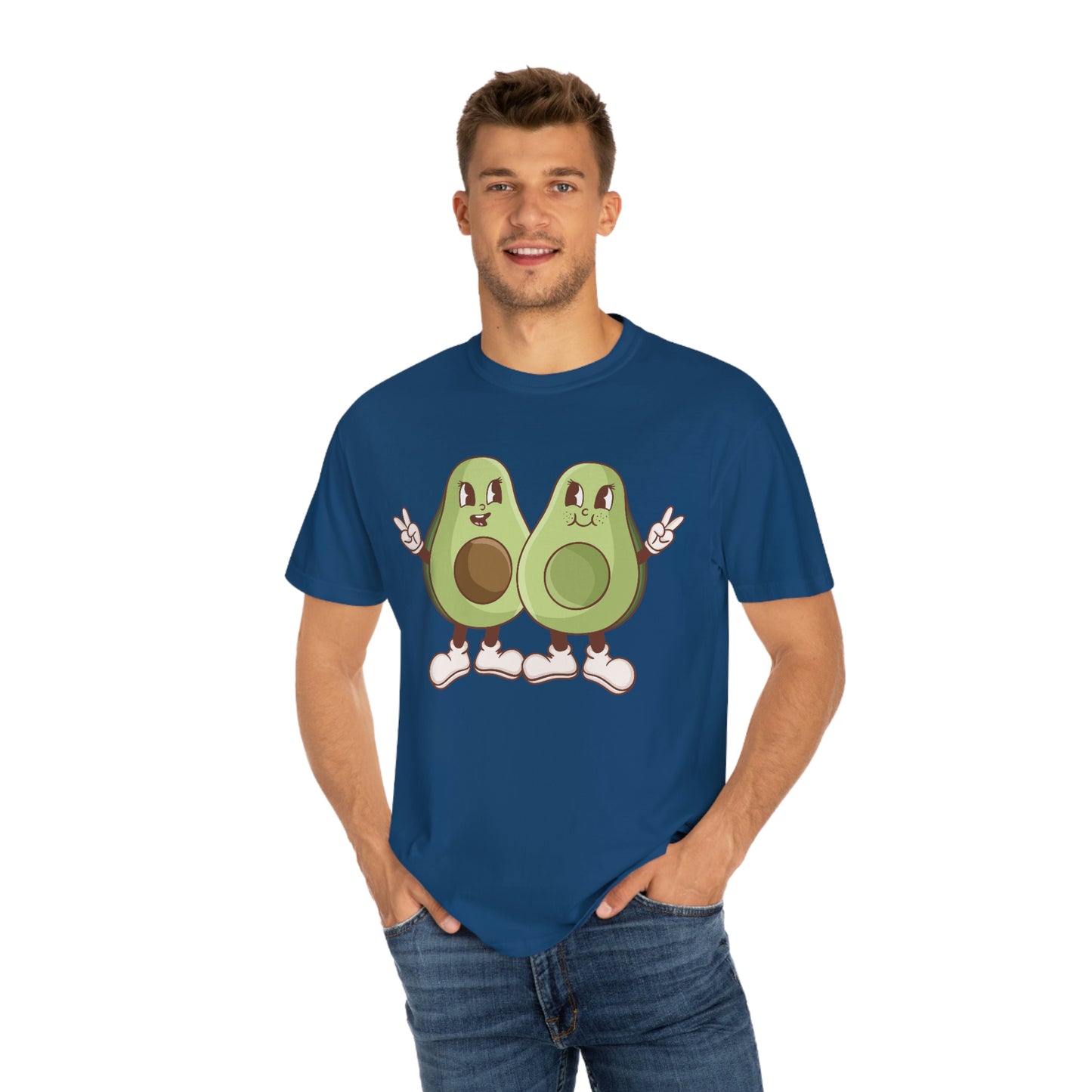 Cute Avocado Couple Funny Valentines Day Tshirt