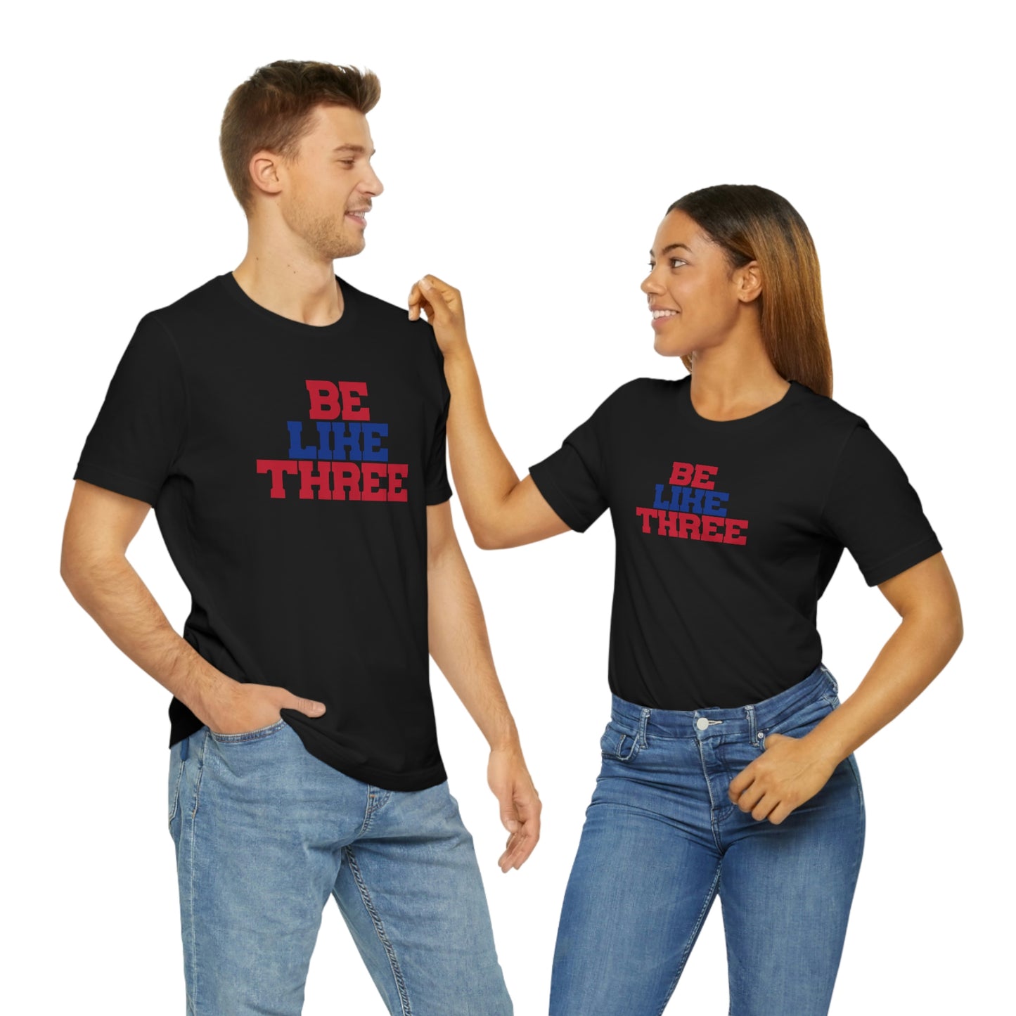 Be Like Three Hamlin Strong Solid #3 Red Buffalo Bills Tshirt