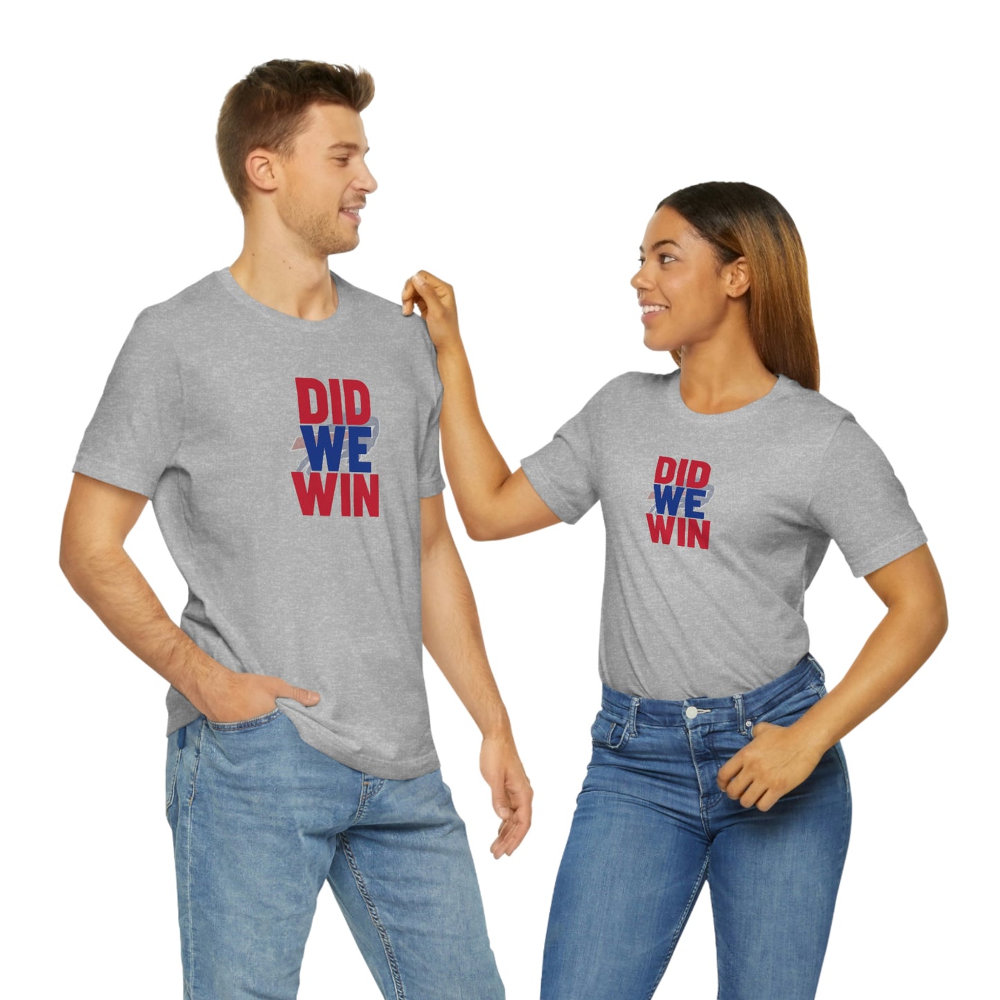 Did We Win Hamlin Strong Damar Hamlin Buffalo Bills Logo #3 Damar Hamlin Supporter Unisex Jersey Short Sleeve Tee