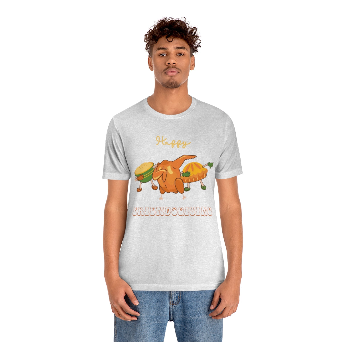 Happy Friendsgiving Thanksgiving Dinner Themed Tshirt